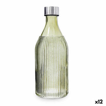 Bouteille d'eau Quid Maison Vert verre 1 L (12 Unités)